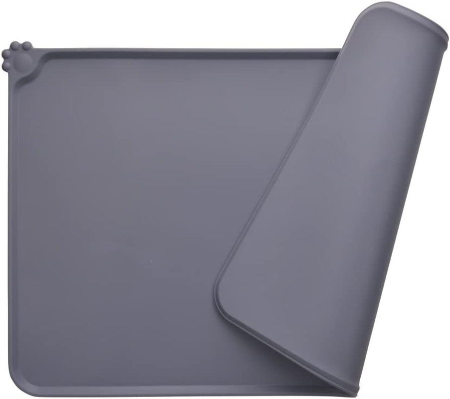 Food Mat for Dogs & Cats - Silicone, Non-Slip & Waterproof