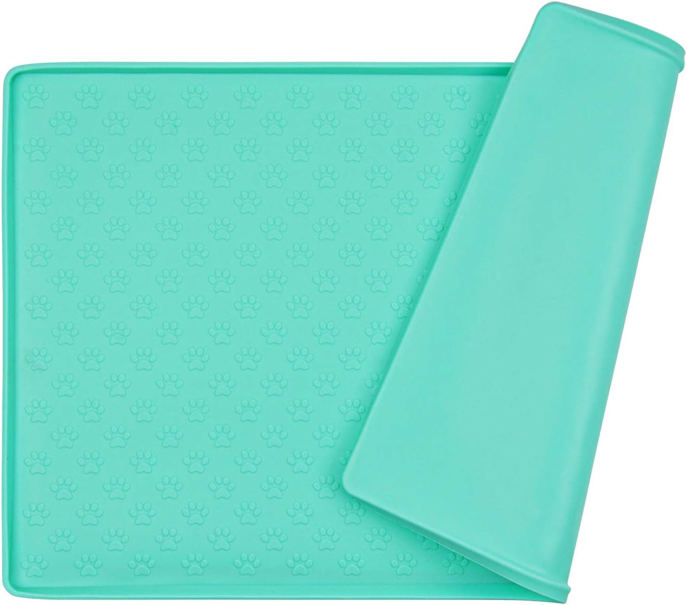 Food Mat for Dogs & Cats - Silicone, Non-Slip & Waterproof