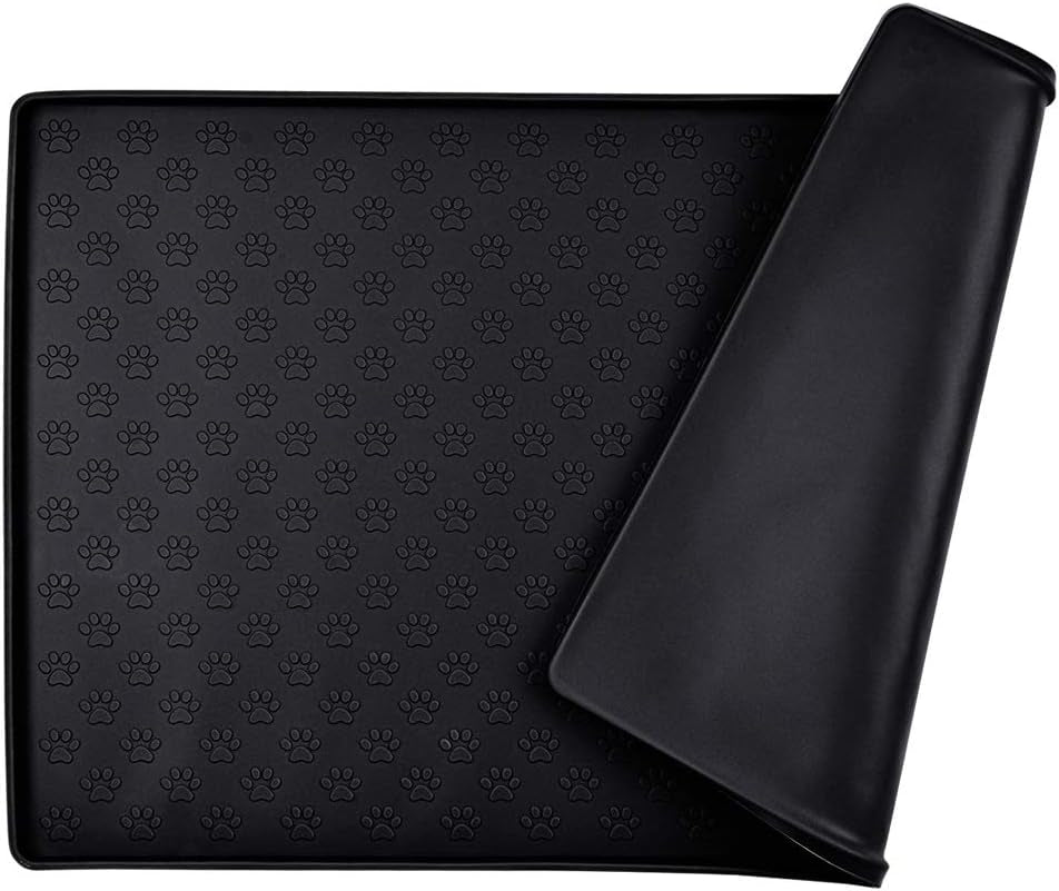 Food Mat for Dogs & Cats - Silicone, Non-Slip & Waterproof