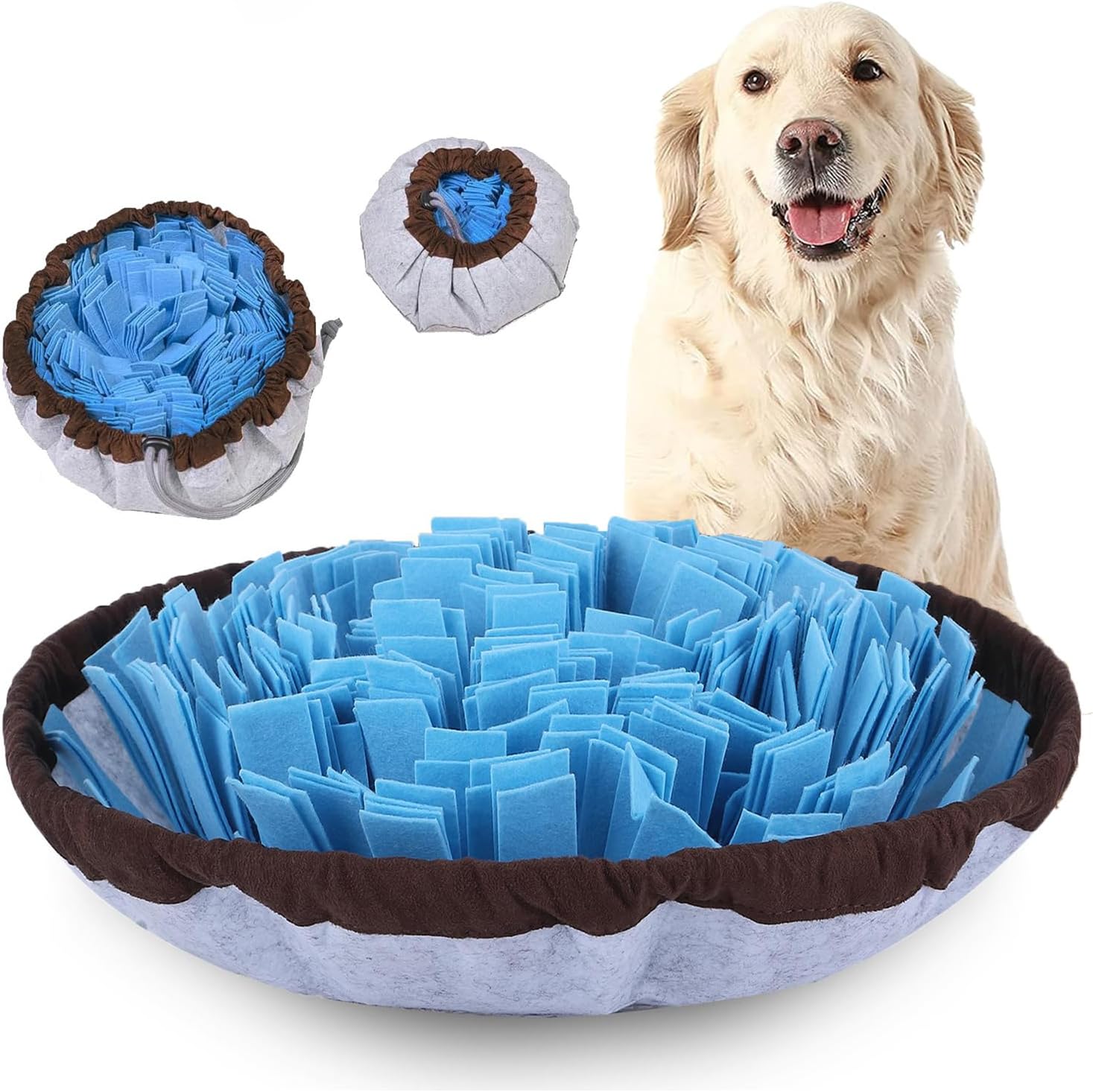 Slow Feeder Snuffle Mat for Dogs – Adjustable, Washable, Anti-Slip