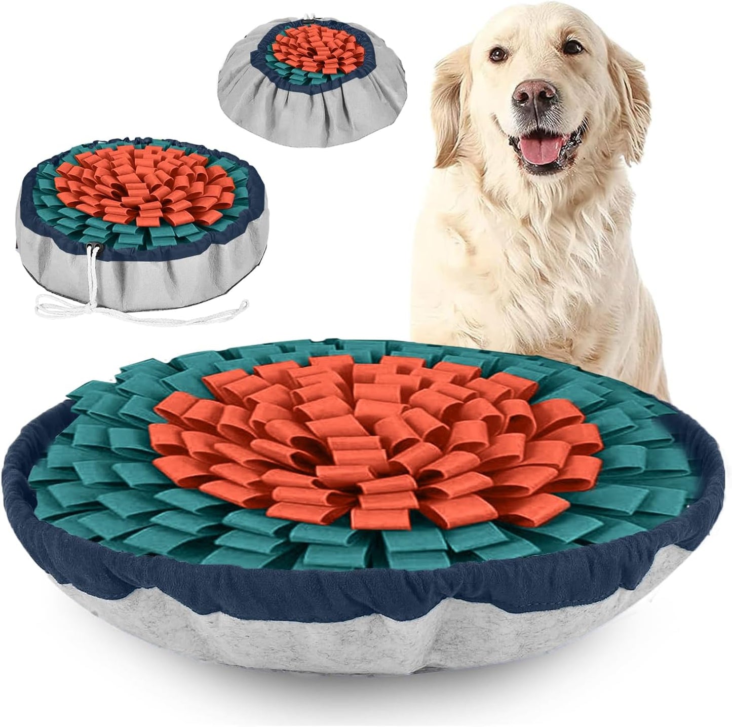 Slow Feeder Snuffle Mat for Dogs – Adjustable, Washable, Anti-Slip