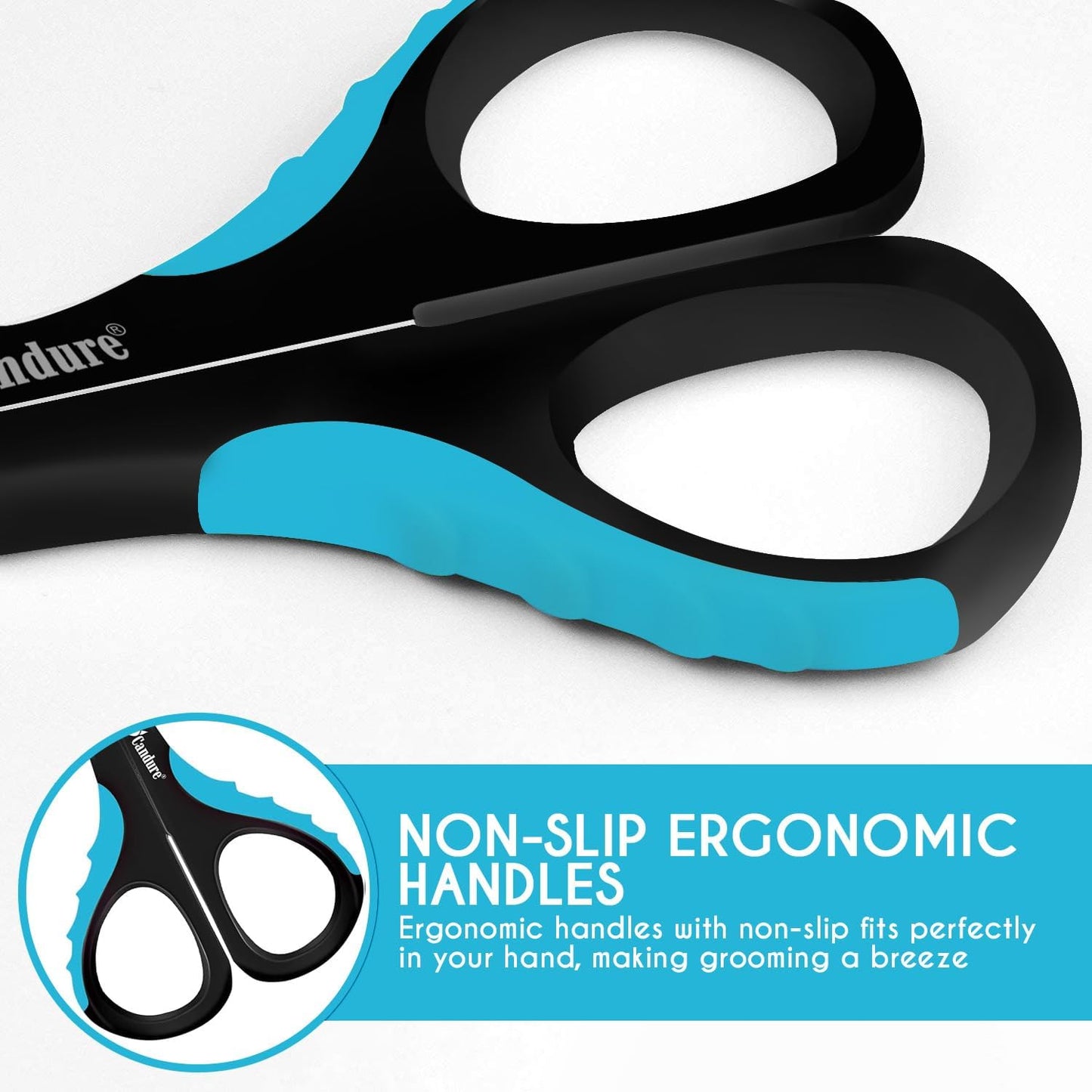Cat & Puppies Nail Clippers – Stainless Angled Blades & Non-Slip Grip
