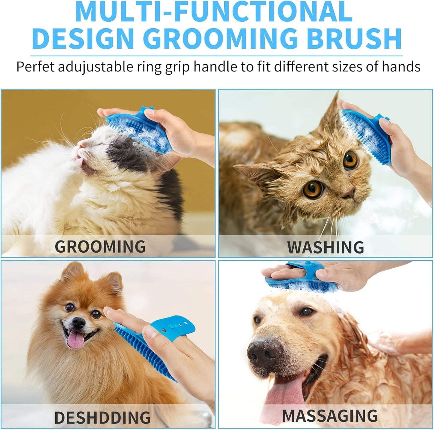 Dog Paw Cleaner Cup – Soft Silicone Bristles, 3 Towels, 3 Sizes, 9 Colors