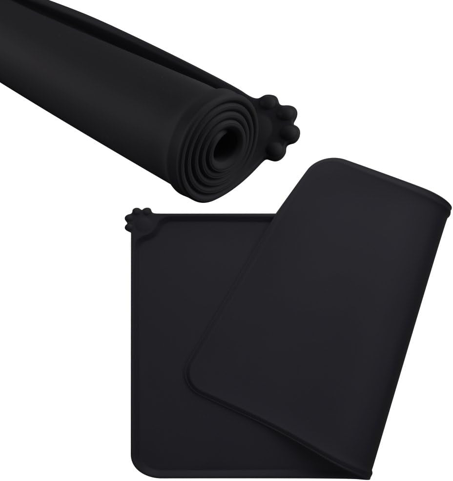 Food Mat for Dogs & Cats - Silicone, Non-Slip & Waterproof