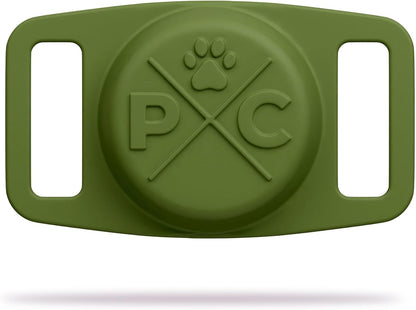 AirTag Dog Collar Holder - Durable Silicone Mount
