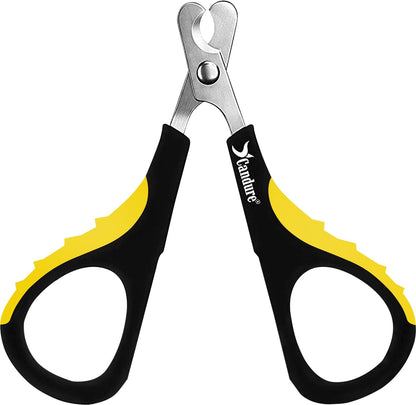 Cat & Puppies Nail Clippers – Stainless Angled Blades & Non-Slip Grip