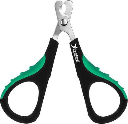 Cat & Puppies Nail Clippers – Stainless Angled Blades & Non-Slip Grip