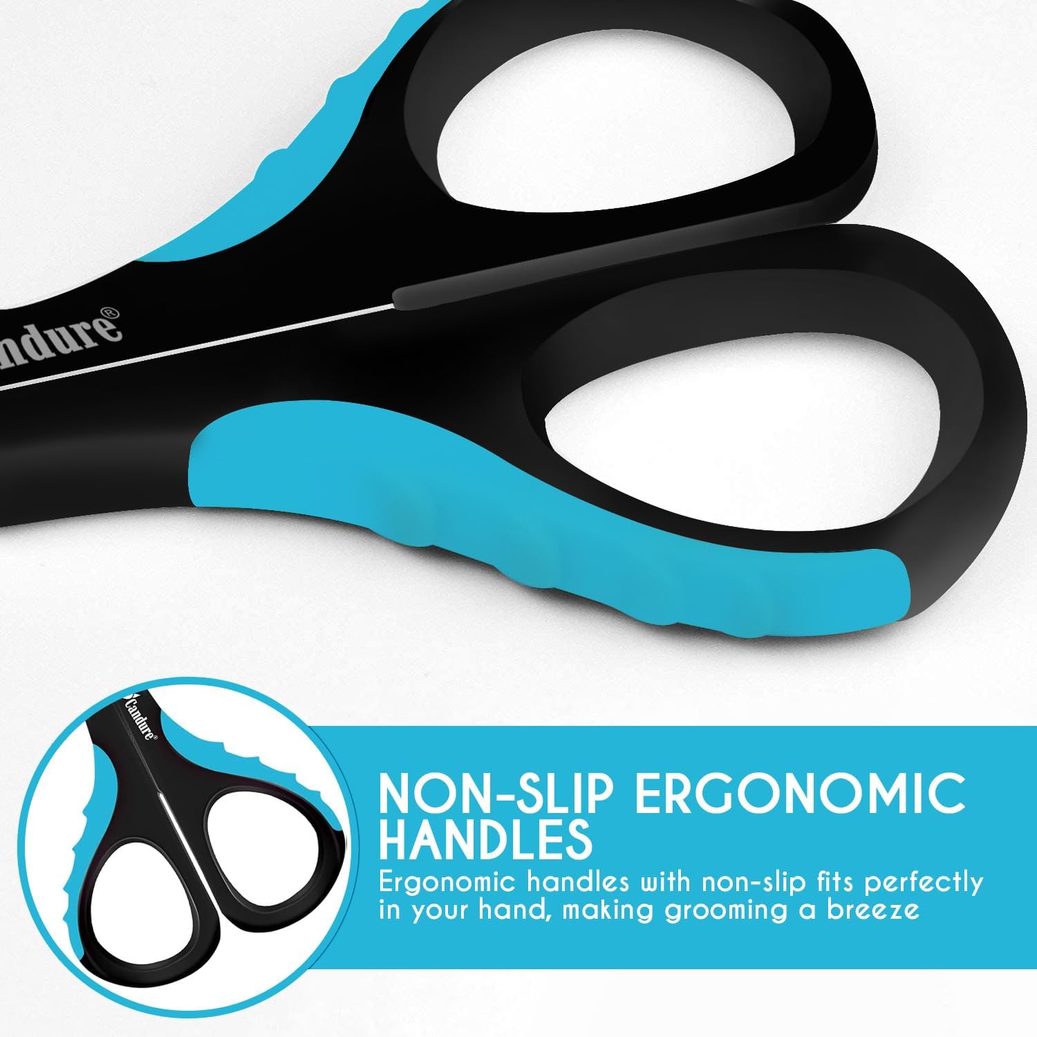 Cat & Puppies Nail Clippers – Stainless Angled Blades & Non-Slip Grip