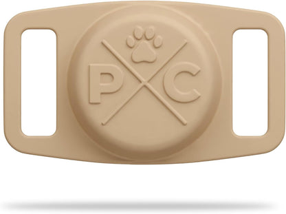 AirTag Dog Collar Holder - Durable Silicone Mount