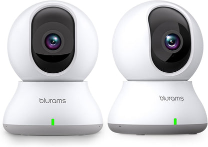 Indoor Security Camera 2K 360° Wi-Fi Pet, Puppy & Baby Monitor | 5 GHz, Alexa-Compatible